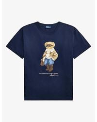 Polo Ralph Lauren - Winter Polo Bear Cotton Short-Sleeve Cotton T-Shirt - Lyst