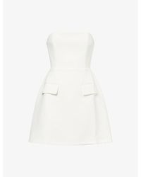 Odd Muse - The Ultimate Muse Strapless Stretch-Woven Mini Dress - Lyst