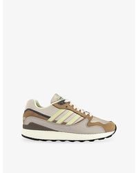 adidas - Original Ultra Suede And Mesh Trainers - Lyst