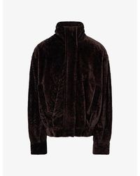 Arma - Paula Velvet Leather Jacket - Lyst