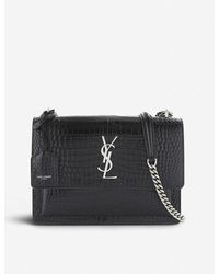 saint laurent medium sunset shoulder bag