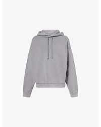 Agolde - Salford Brushed-Fleece Cotton-Jersey Hoody - Lyst