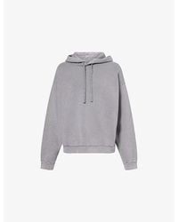 Agolde - Salford Brushed-Fleece Cotton-Jersey Hoody - Lyst