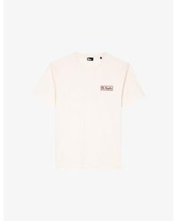 The Kooples - Logo-Print Short-Sleeve Cotton T-Shirt - Lyst