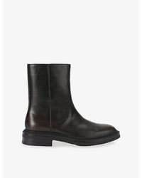 Steve Madden - Rynder Leather Ankle Boots - Lyst