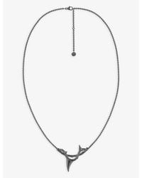 Shaun Leane - Rose Thorn Rhodium-Plated Sterling- Pendant Necklace - Lyst
