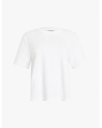 AllSaints - Lisa Boxy-Fit Organic-Cotton T-Shirt - Lyst