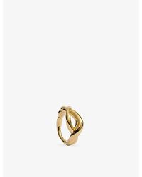 Monica Vinader - Ochre 18Ct Vermeil Ring - Lyst