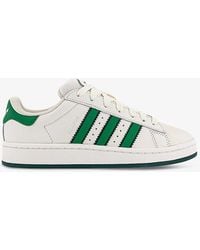 adidas - Campus 00s Brand-stripe Low-top Leather Trainers - Lyst