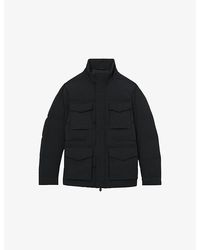 Reiss - Mercury Four-Pocket Shell Puffer Jacket - Lyst
