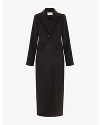 Phase Eight - Lydia Long Wool-Blend Coat - Lyst