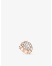 Messika - D-Vibes Multi Row 18Ct And 1.33Ct Diamond Ring - Lyst