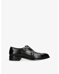 Tom Ford - Claydon Double Monk Strap Leather Shoes - Lyst
