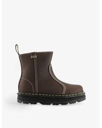 Dr. Martens - Zebzag Rigger Leather Ankle Boots - Lyst