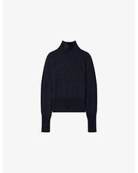 JOSEPH - Oxna High-Neck Cashmere-Blend Jumper - Lyst