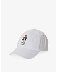 Polo Ralph Lauren - X Wimbledon Bear Cotton Baseball Cap - Lyst