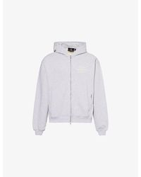 Represent - Owners Club Zip-Up Cotton-Jersey Hoody - Lyst