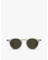 Oliver Peoples - Ov5504su Round-frame Acetate Sunglasses - Lyst