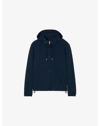 Sandro - Hooded Zip-Up Shell Jacket - Lyst