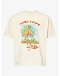 Not Boring - Dating Season Graphic-Print Cotton T-Shirt - Lyst