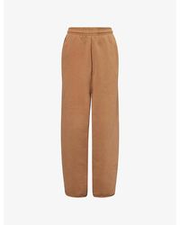 Entire studios - Full Wide-Leg Cotton-Jersey Jogging Bottoms - Lyst