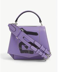 Byredo Blueprint Mini Leather Cross-body Bag - Purple