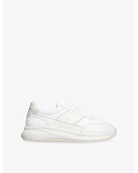 Axel Arigato - Genesis Neo Runner Suede And Leather Low-Top Trainers - Lyst