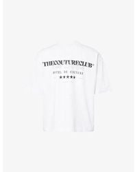 The Couture Club - Hotel De Couture Relaxed-Fit Cotton T-Shirt - Lyst