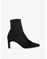 Dune - Olexa Suede Ankle Boots - Lyst