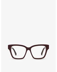 Gucci - gg1302o Square-frame Acetate Eyeglasses - Lyst