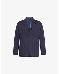 Paul Smith - Notch-Lapels Regular-Fit Stretch-Cotton Blazer - Lyst