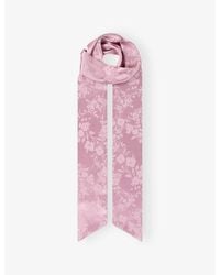 OMNES - Scarlett Jacquard Woven Scarf - Lyst