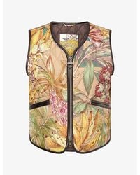 Barbour - X Farm Rio Alpinias Quilted Shell Gilet - Lyst