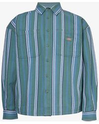 Dickies - Glade Spring Striped Cotton Shirt - Lyst