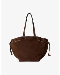 Claudie Pierlot - Logo-Embossed Suede Tote Bag - Lyst