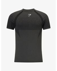 GYMSHARK - Shadow Seamless Muscle-Fit Stretch-Woven T-Shirt - Lyst