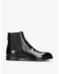 Zegna - Torino Panelled Leather Chelsea Boots - Lyst