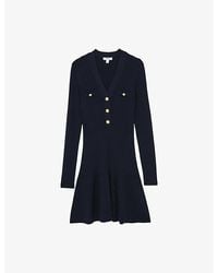 Reiss - Lavelle Knitted Mini Dress - Lyst