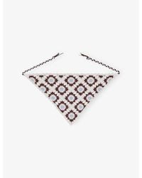 Maje - Triangular Crochet Scarf - Lyst