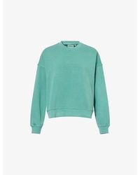 Carhartt - Benton Logo-Embroidered Cotton Sweatshirt - Lyst