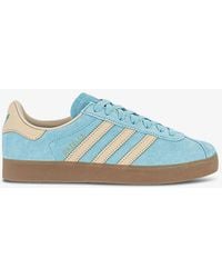 adidas - Easy Mint Crystal Sand Gazelle 85 Suede Low-top Trainers - Lyst