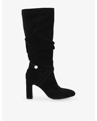 Carvela Kurt Geiger - Jackpot Slouch Suede Knee-High Boots - Lyst