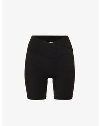 ADANOLA - Ultimate Wrap-over High-rise Stretch-woven Short - Lyst