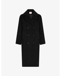 OMNES - Tina Double-Breasted Woven Coat - Lyst