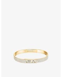 Messika - Move Noa Pavé 18Ct And 2.3Ct Diamond Bangle Bracelet - Lyst