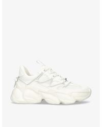 Steve Madden - Stormz Chunky-sole Woven Low-top Trainers - Lyst