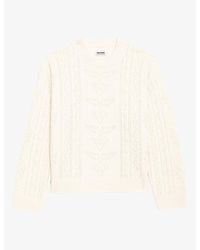 Zadig & Voltaire - Markuz Pointelle-Knit Wool And Cashmere-Blend Jumper - Lyst