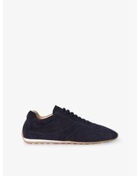 Whistles - Panelled Suede Trainers - Lyst