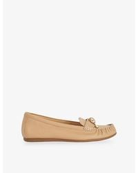 Dune - Grier Leather Moccasins - Lyst