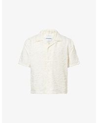 MKI Miyuki-Zoku - Jacquard Fringe Woven Shirt - Lyst
